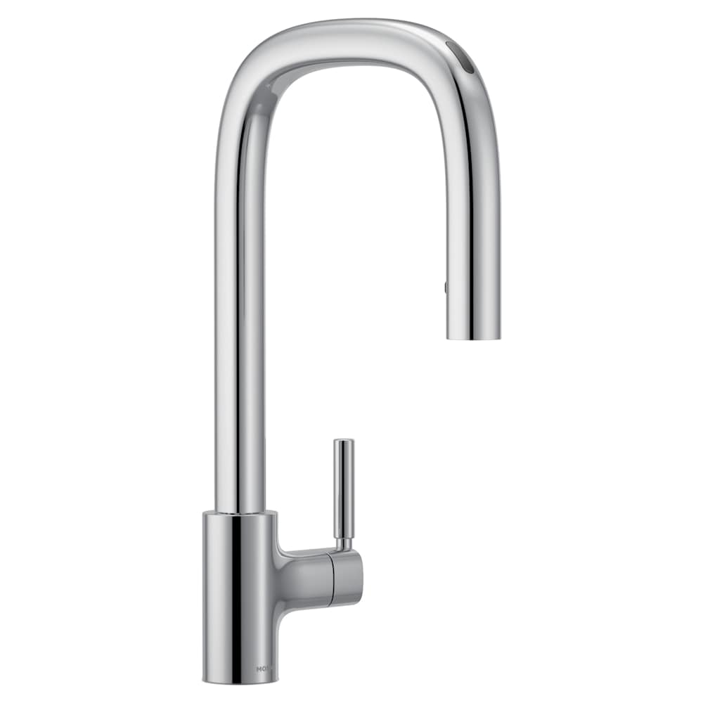 Moen Belfield 1.5 GPM High-Arc Double Handle Kitchen Faucet with Side Spray Oil Rubbed Bronze
