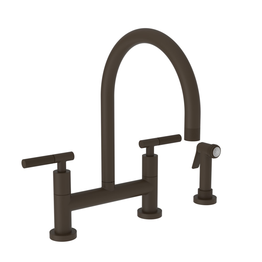 Muncy 1.8 GPM Widespread Bridge Kitchen Faucet - Includes Side Spray