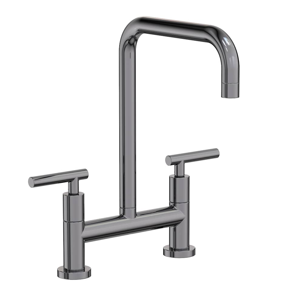 East Square 1.8 GPM Widespread Bridge Kitchen Faucet with Lever Handles