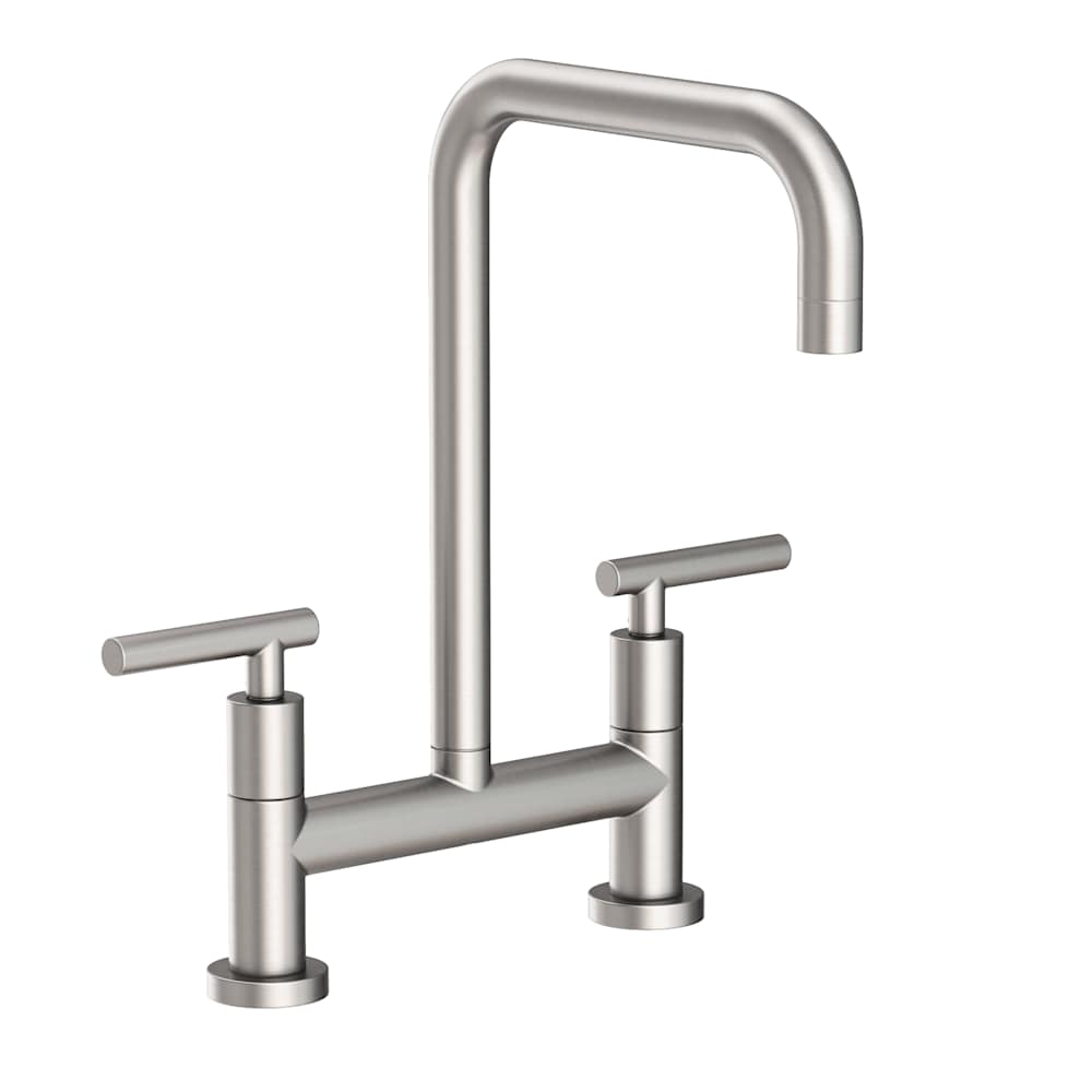 East Square 1.8 GPM Widespread Bridge Kitchen Faucet with Lever Handles