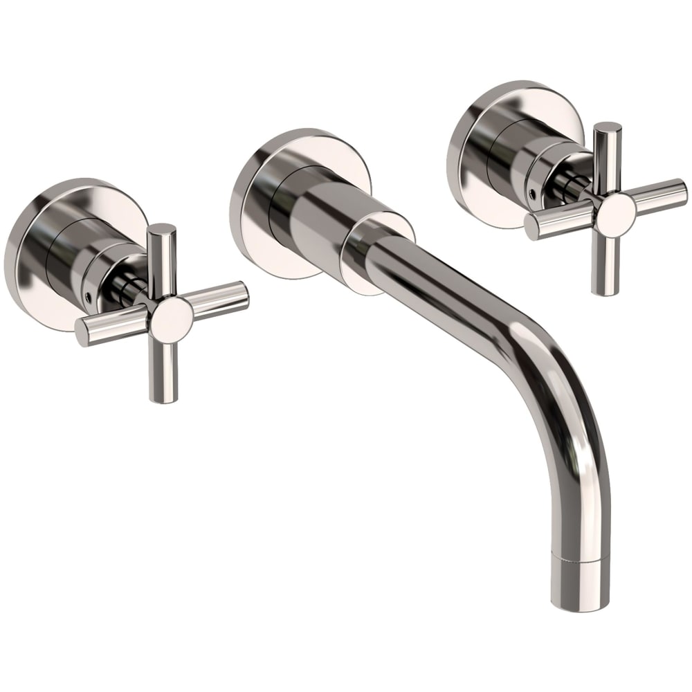 East Linear 1.2 GPM Wall Mounted Widespread Bathroom Faucet