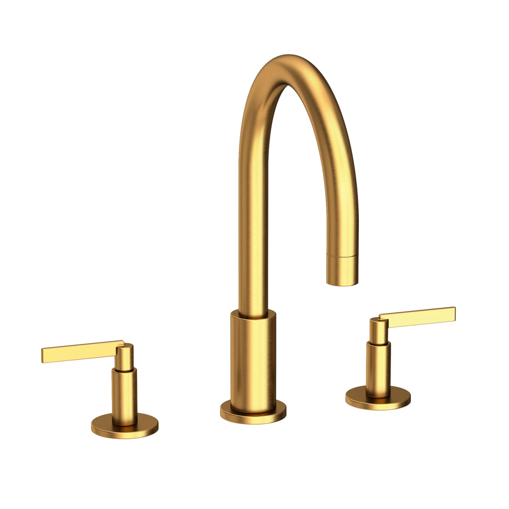 Tolmin 1.2 GPM Widespread Bathroom Faucet with Lever Handles