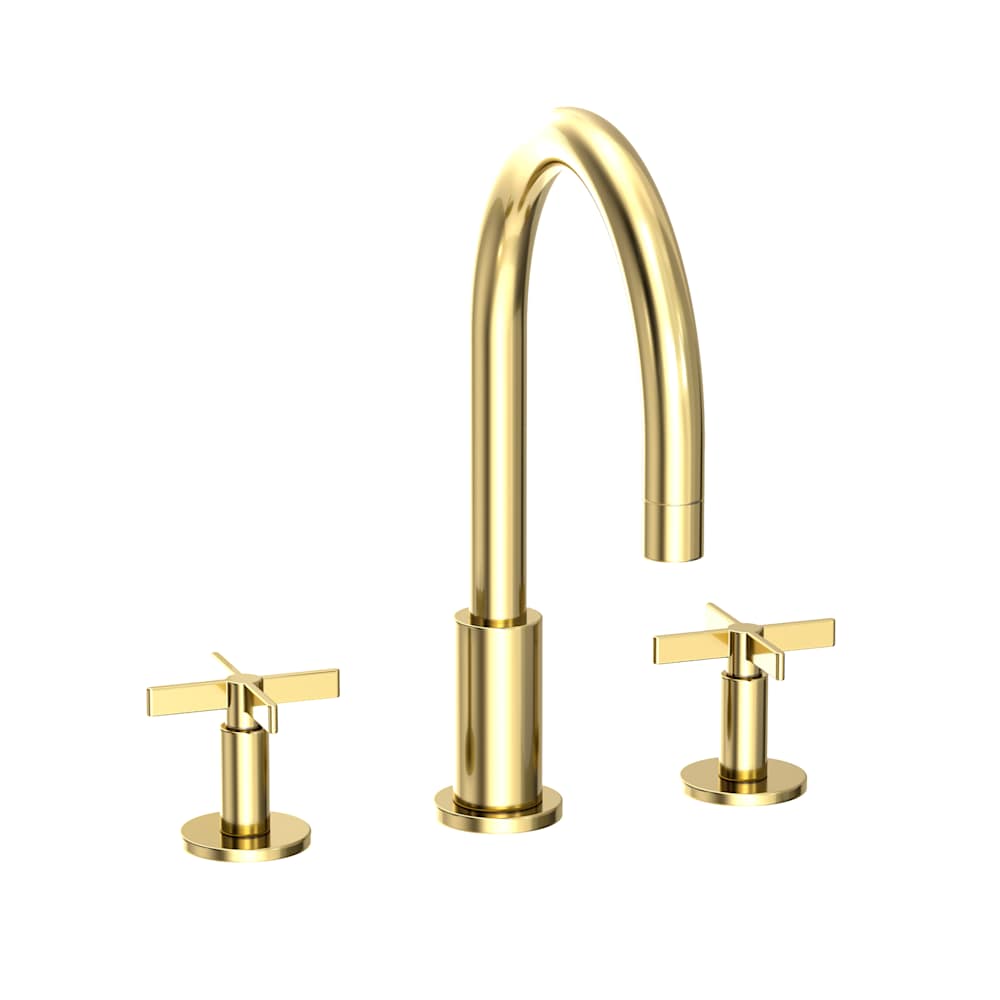 Tolmin 1.2 GPM Widespread Bathroom Faucet with Cross Handles