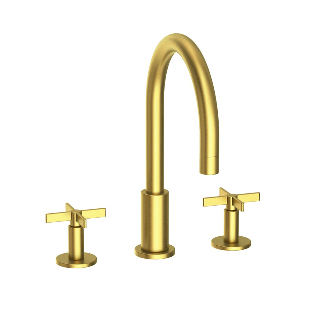 Tolmin 1.2 GPM Widespread Bathroom Faucet with Cross Handles