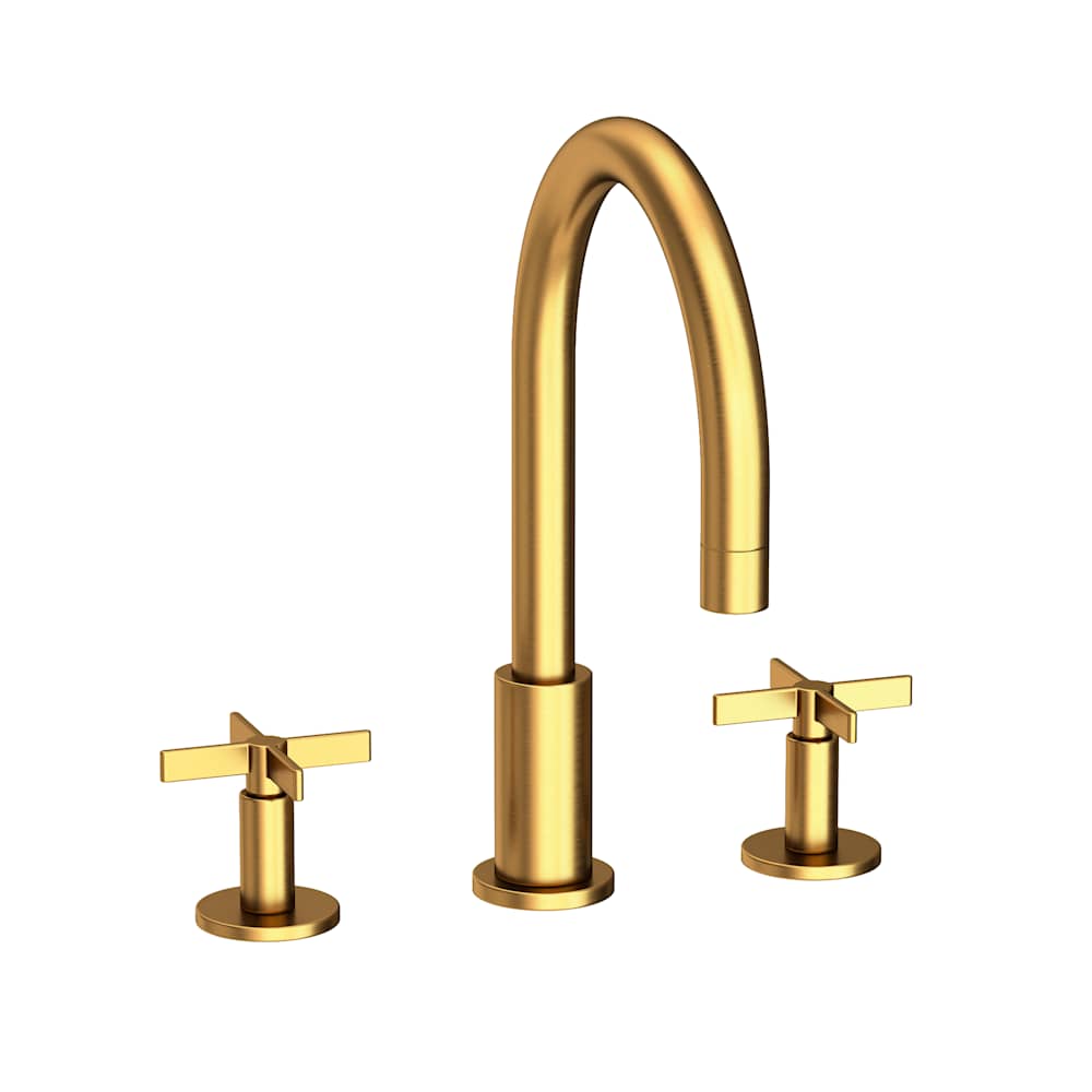 Tolmin 1.2 GPM Widespread Bathroom Faucet with Cross Handles