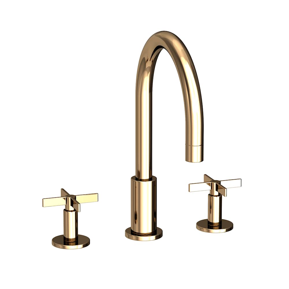 Tolmin 1.2 GPM Widespread Bathroom Faucet with Cross Handles