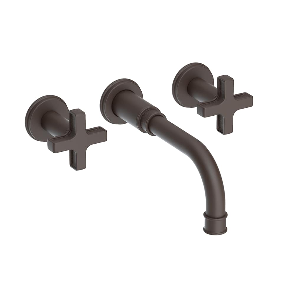 Griffey 1.2 GPM Wall Mounted Widespread Bathroom Faucet with Cross Handles