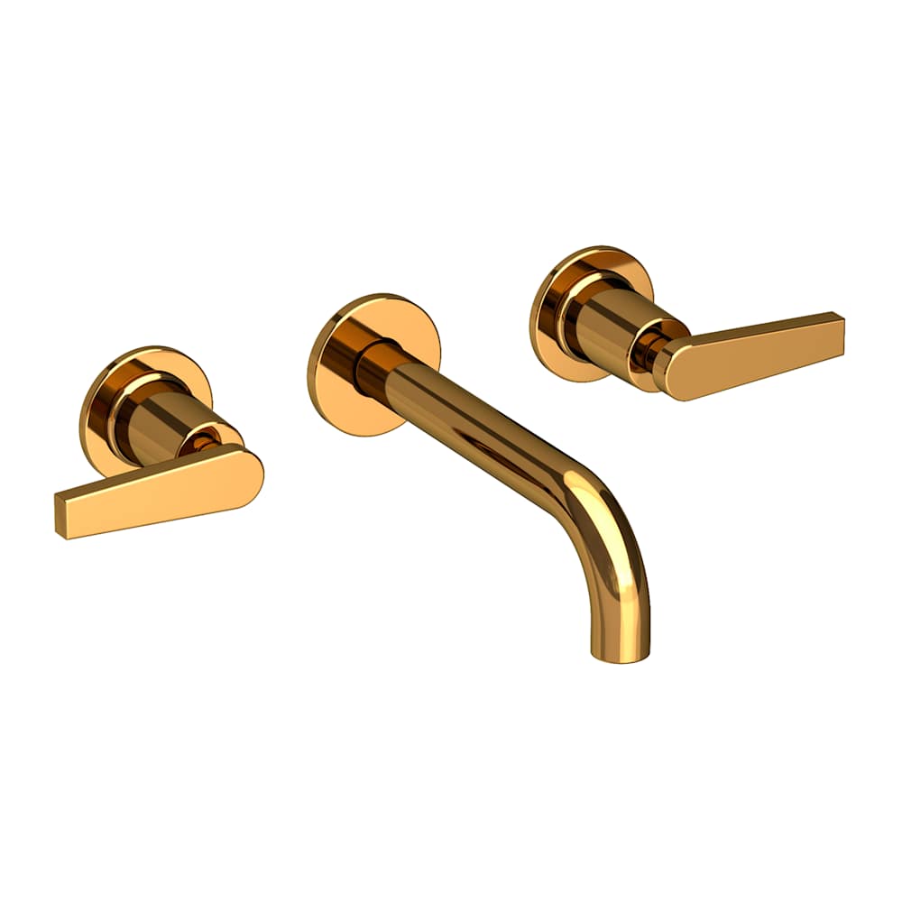 Dorrance 1.2 GPM Wall Mounted Widespread Bathroom Faucet with Lever Handles