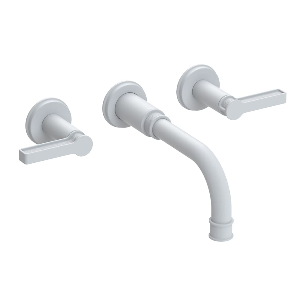 Griffey 1.2 GPM Wall Mounted Widespread Bathroom Faucet with Lever Handles