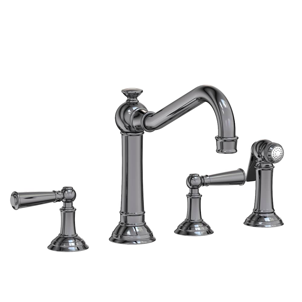 Jacobean 1.8 GPM Widespread Kitchen Faucet - Includes Side Spray