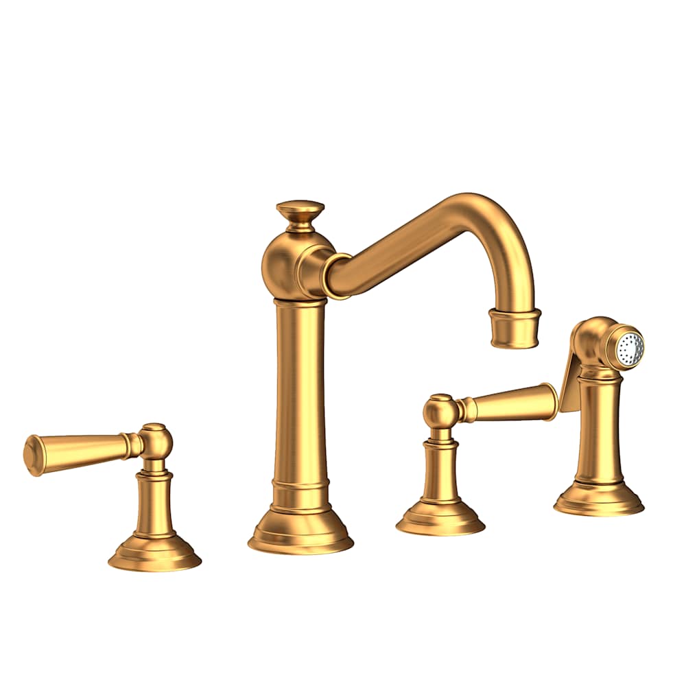 Jacobean 1.8 GPM Widespread Kitchen Faucet - Includes Side Spray