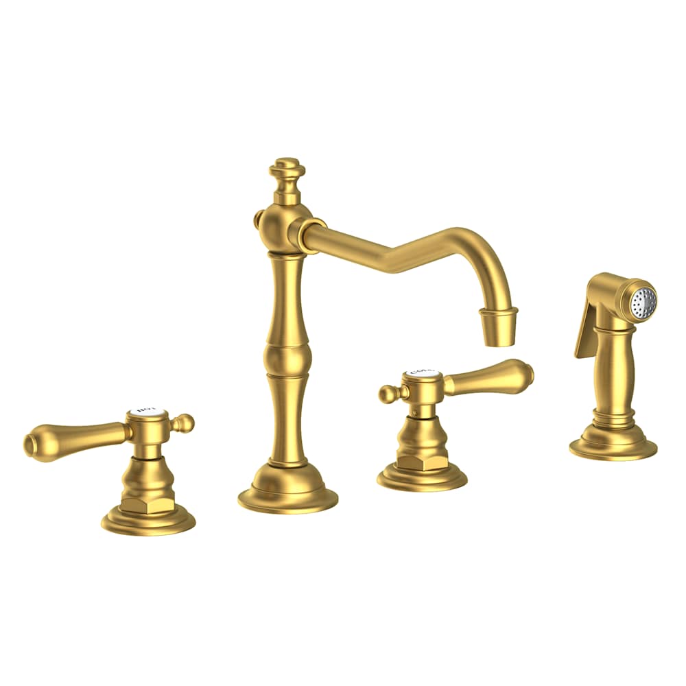 Chesterfield 1.8 GPM Widespread Kitchen Faucet - Includes Side Spray