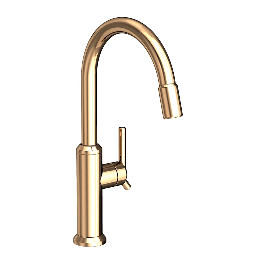 Jeter 1.8 GPM Single Hole Pull Down Kitchen Faucet