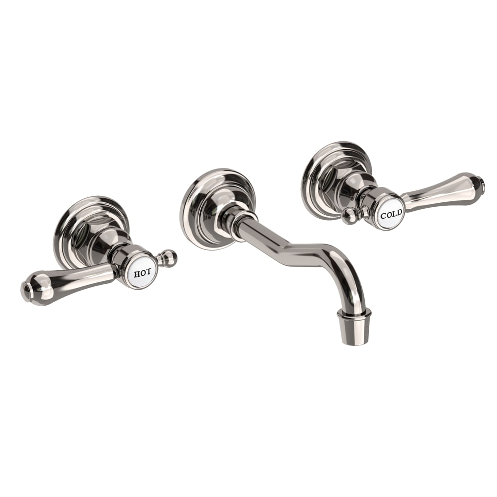 Chesterfield 1.2 GPM Wall Mounted Widespread Bathroom Faucet