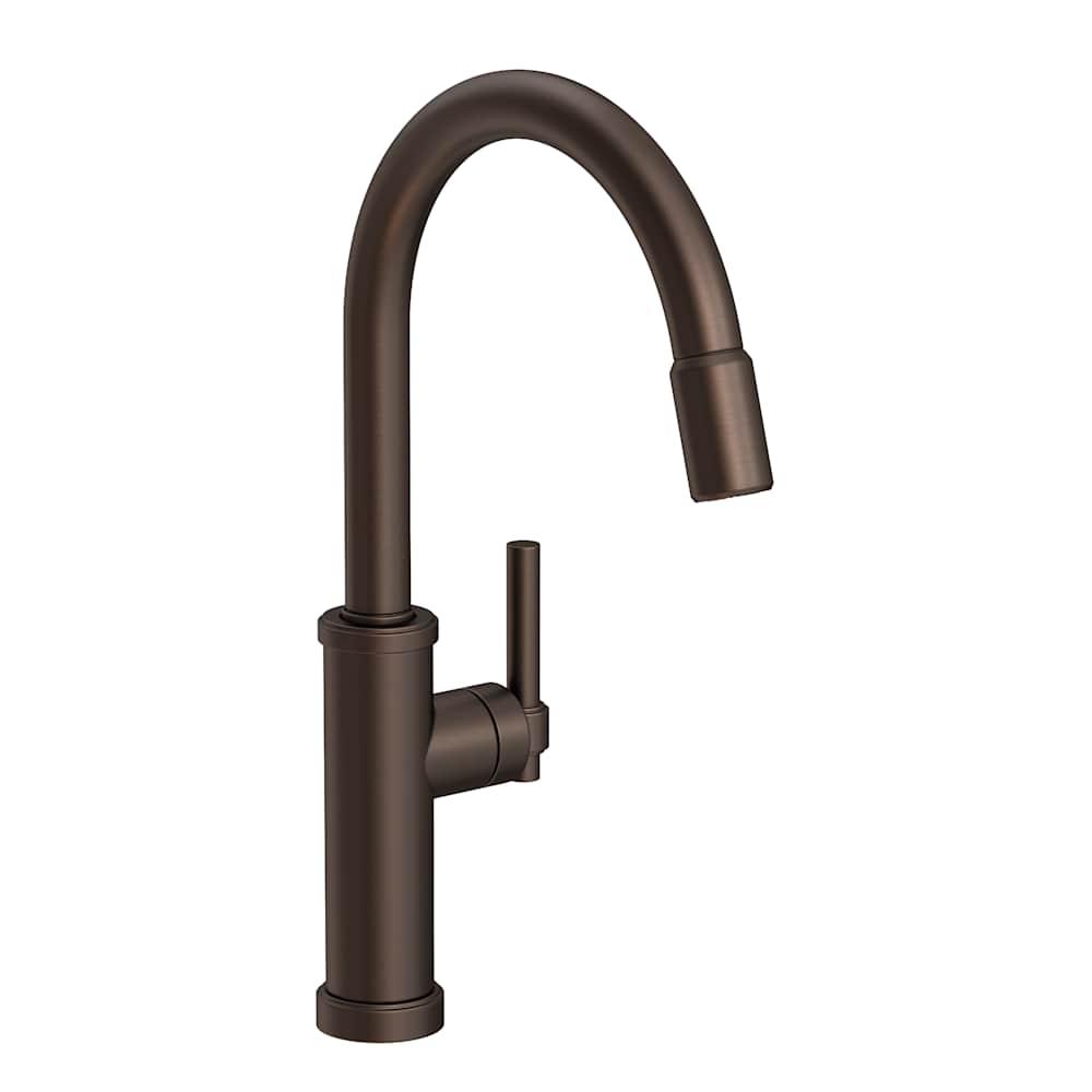 Seager 1.8 GPM Single Hole Pull Down Kitchen Faucet