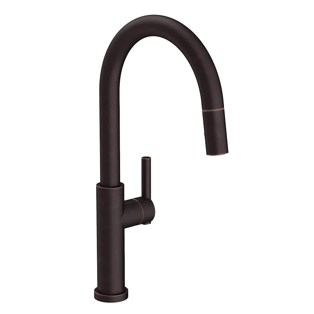 East Linear 1.8 GPM Single Hole Pull Down Kitchen Faucet