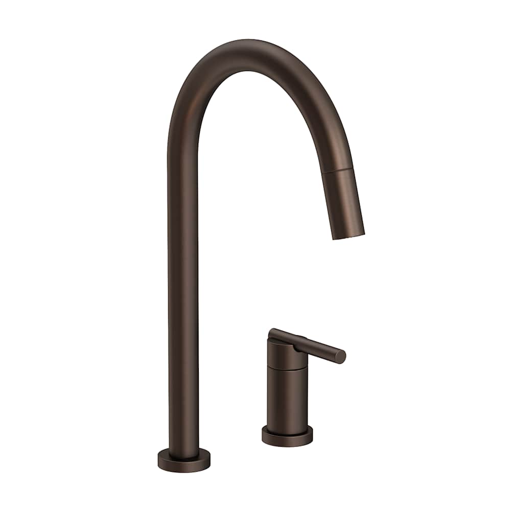 East Linear 1.8 GPM Widespread Pull Down Kitchen Faucet