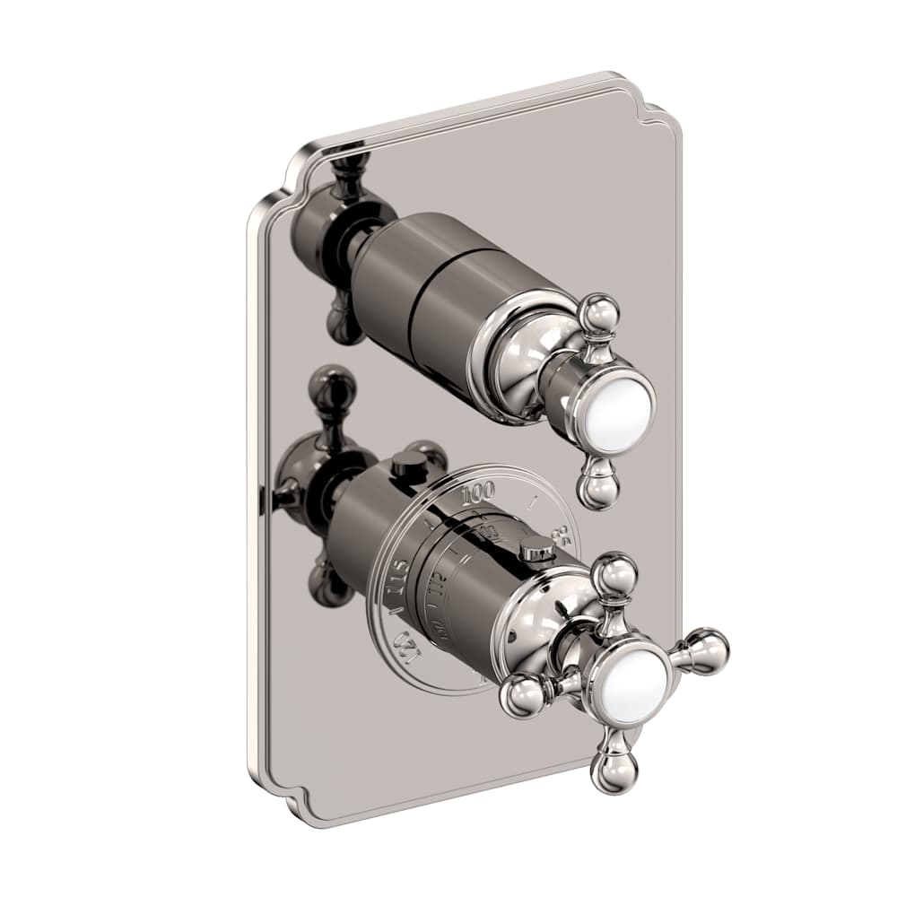 Astor Thermostatic Valve Trim Only with 2 Cross Handles - Less Rough In