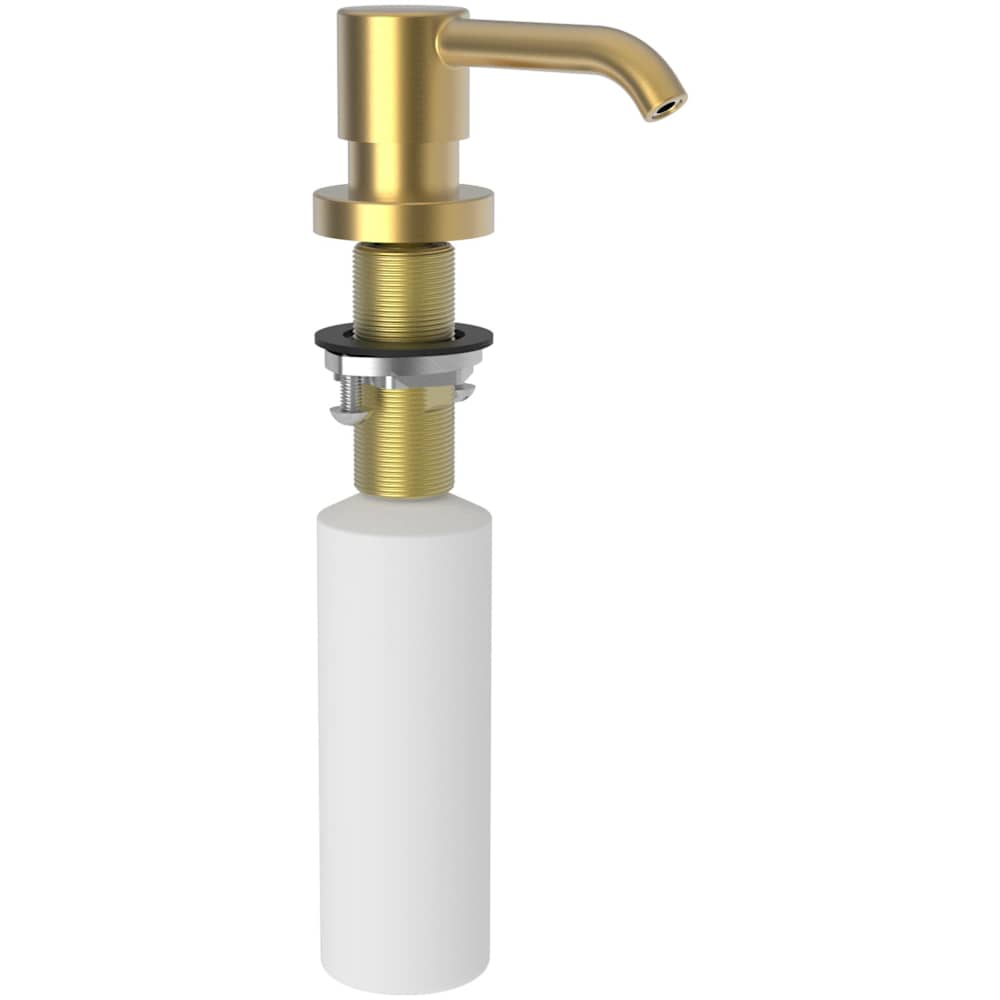 East Linear Deck Mounted Soap Dispenser with 8 oz Capacity