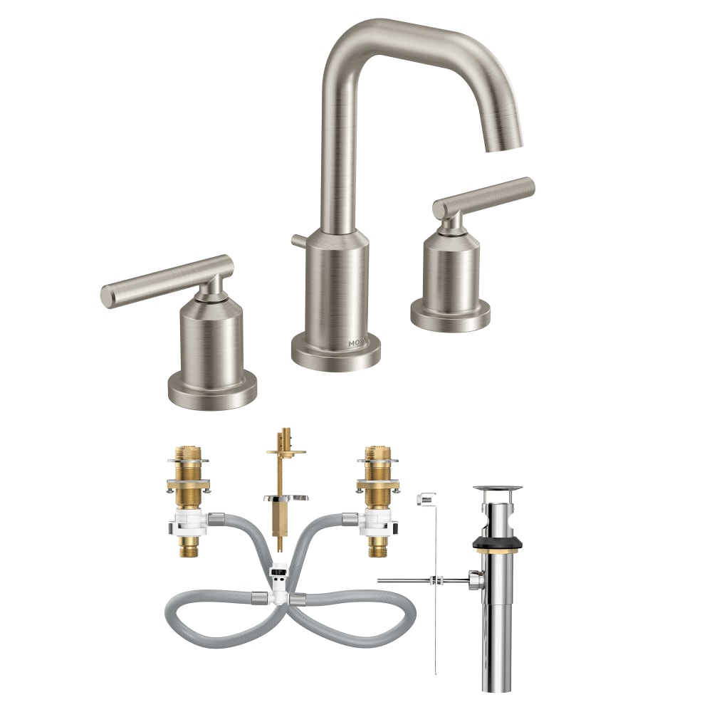 Moen Velocity 1.75 GPM Multi Function Shower Head with Eco Performance Brushed Nickel