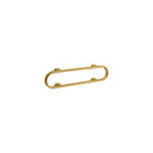 Vibrant Brushed Moderne Brass