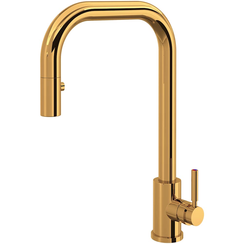 Holborn 1.75 GPM Single Hole Pull Down Kitchen Faucet