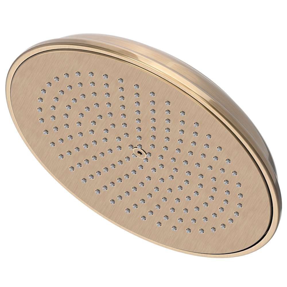 Tub and Shower 1.8 GPM Single Function Rain Shower Head with Rainfall Shower Pattern