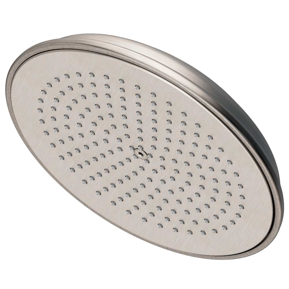 Tub and Shower 1.8 GPM Single Function Rain Shower Head with Rainfall Shower Pattern