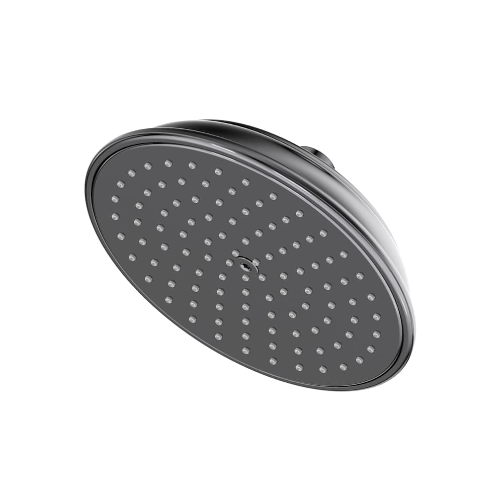 Tub and Shower 1.8 GPM Single Function Rain Shower Head with Installation Hardware Included