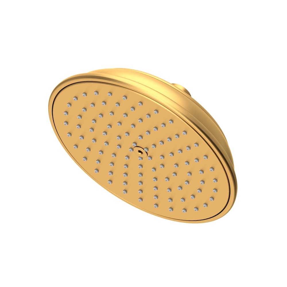Tub and Shower 1.8 GPM Single Function Rain Shower Head with Installation Hardware Included