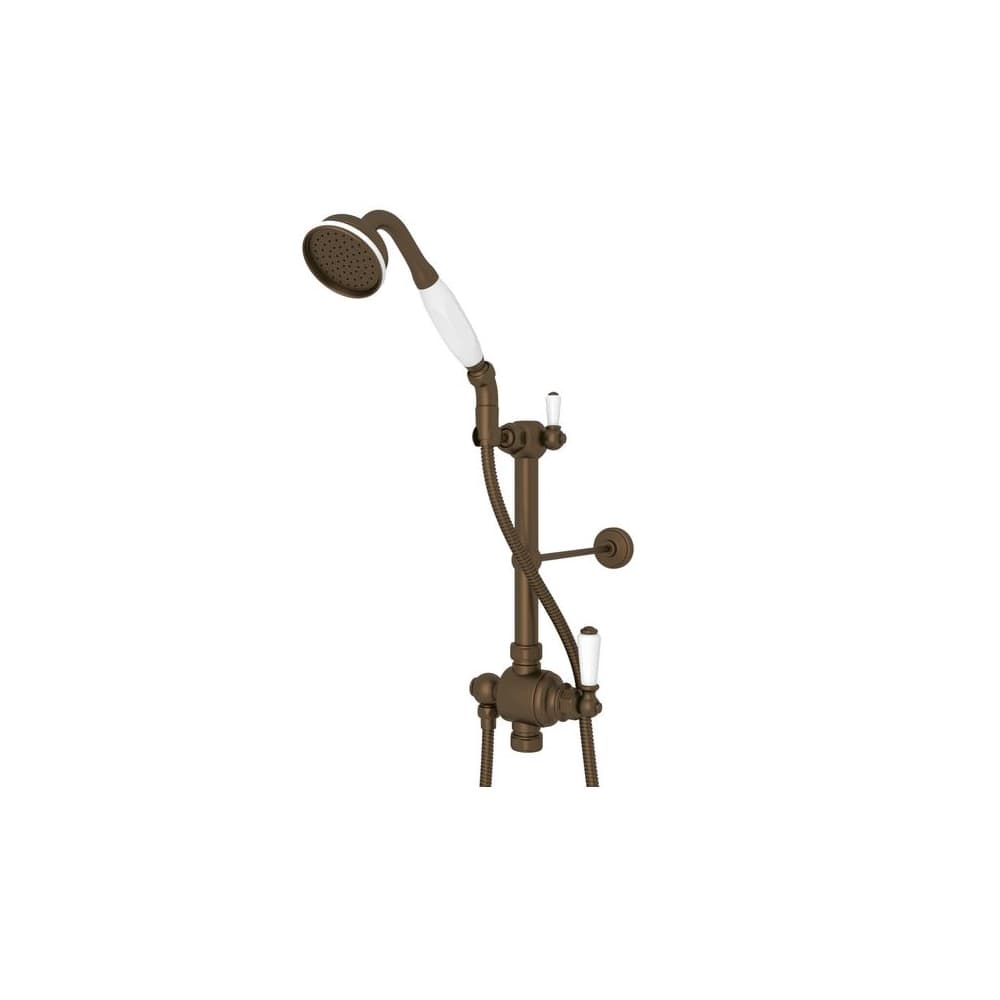 Edwardian 1.8 GPM Single Function Hand Shower Package - Includes Slide Bar and Hose