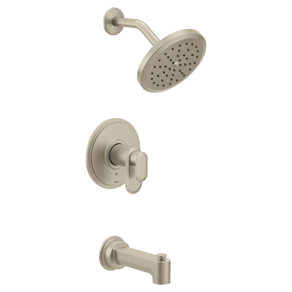 Moen Boardwalk Deck Mounted Roman Tub Filler Trim Mediterranean Bronze