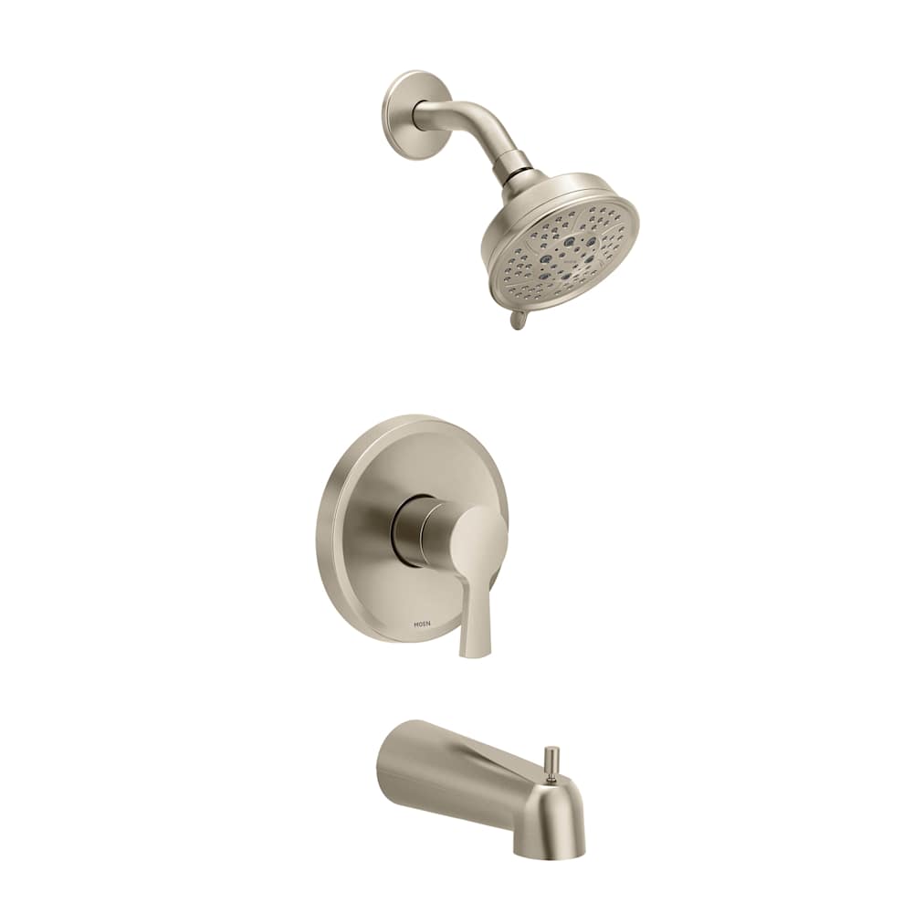 Moen Single Handle Posi-Temp Pressure Balanced Shower Trim with 2.5 GPM Shower Head from the Align Collection (Less Valve) Matte Black
