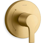 Vibrant Brushed Moderne Brass