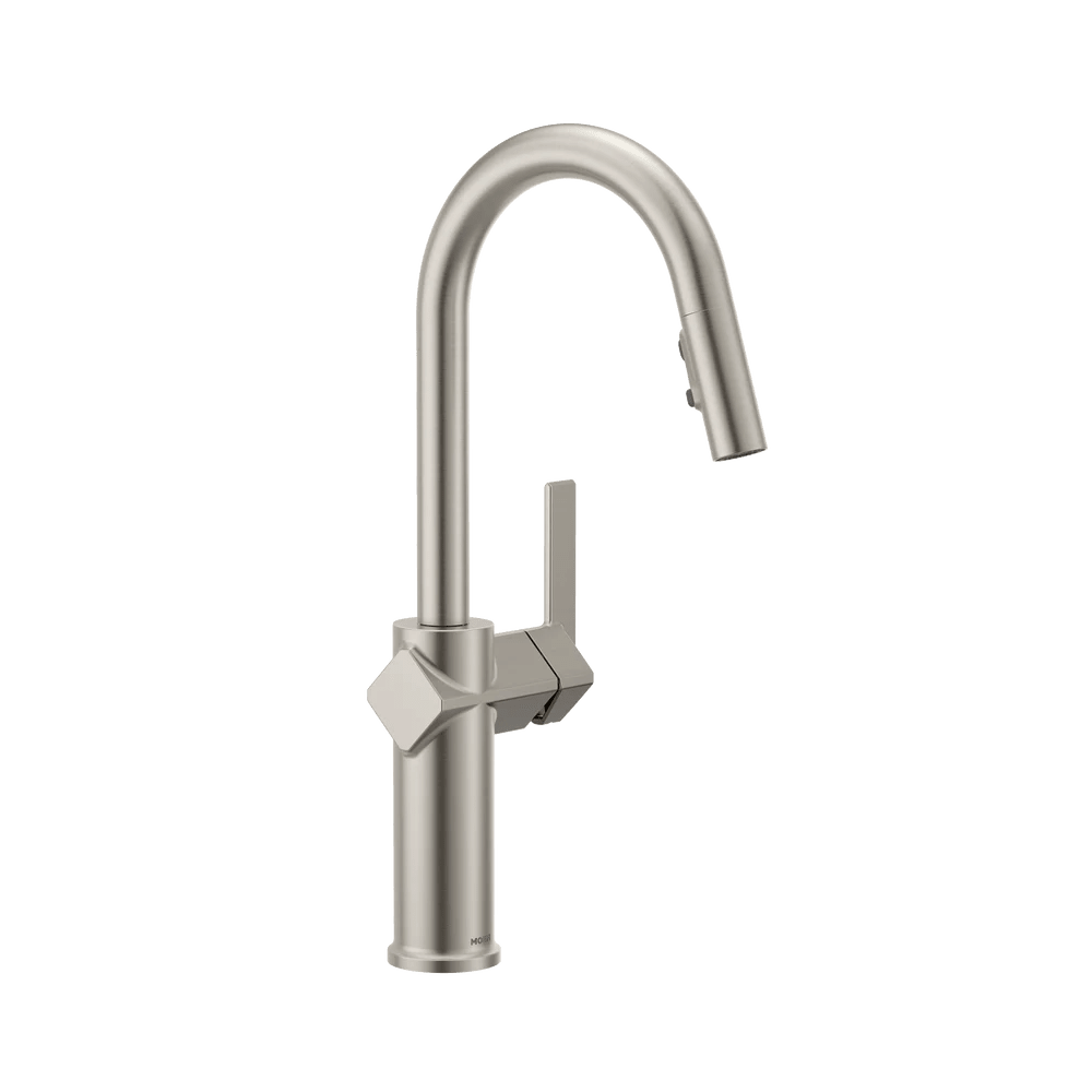 Moen Joric 1.5 GPM One-Handle High Arc Pulldown Kitchen Faucet Spot Resist Stainless