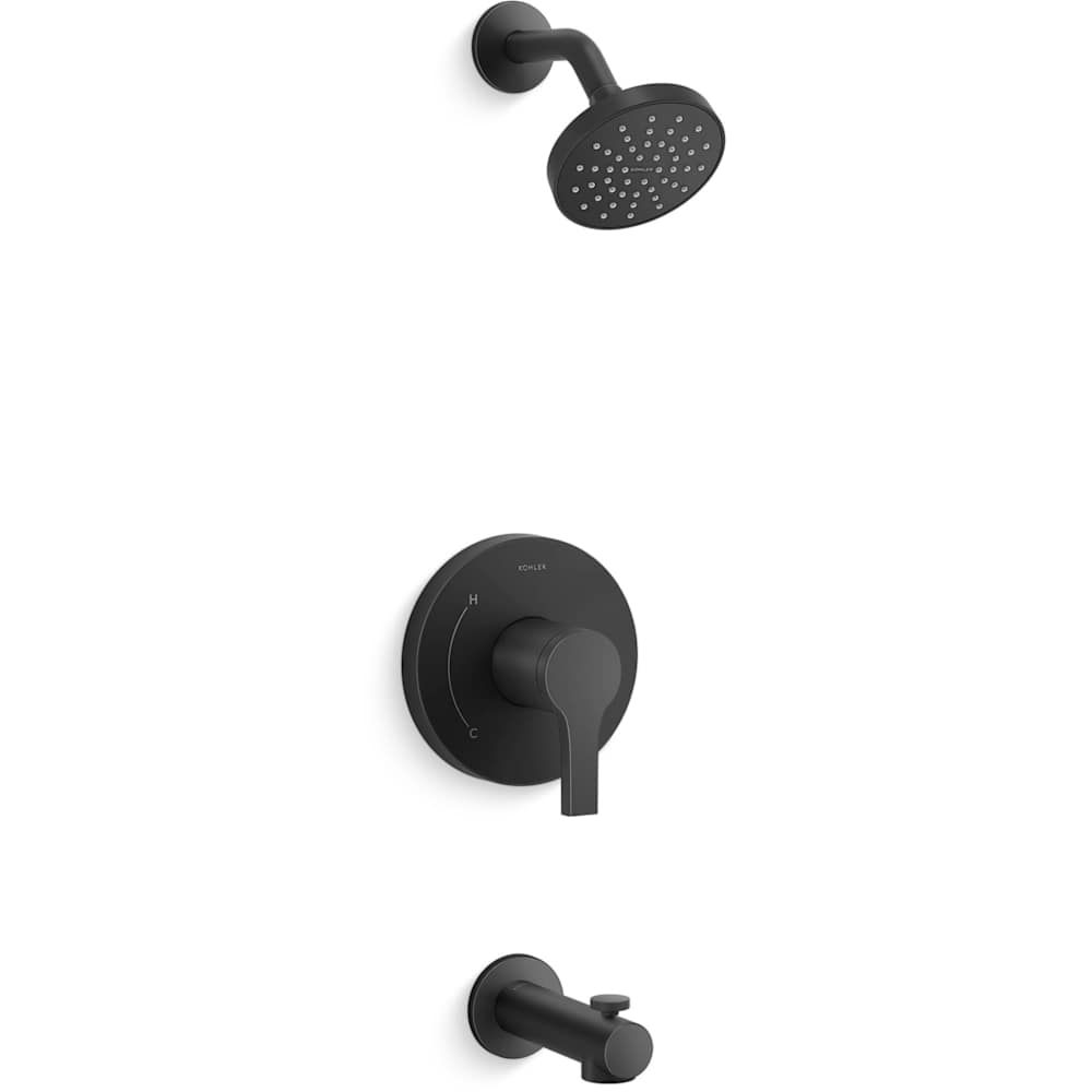 Elate Tub and Shower Trim Package with 2.5 GPM Single Function Shower Head