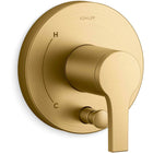 Vibrant Brushed Moderne Brass