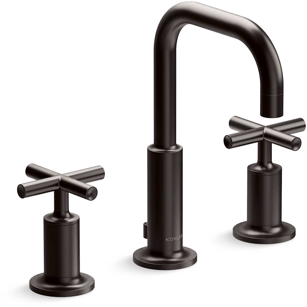 Purist 1.2 GPM Widespread Bathroom Faucet with Pop-Up Drain Assembly