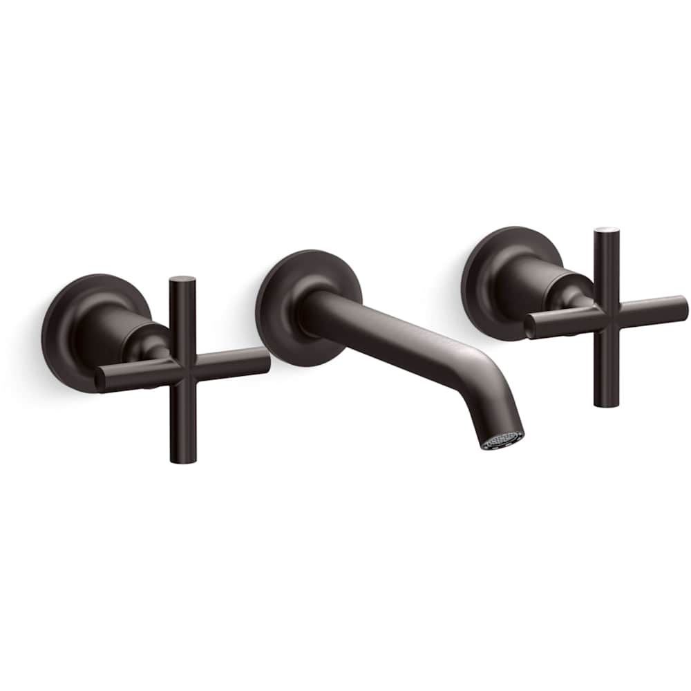 Purist 1.2 GPM Wall Mounted Widespread Bathroom Faucet