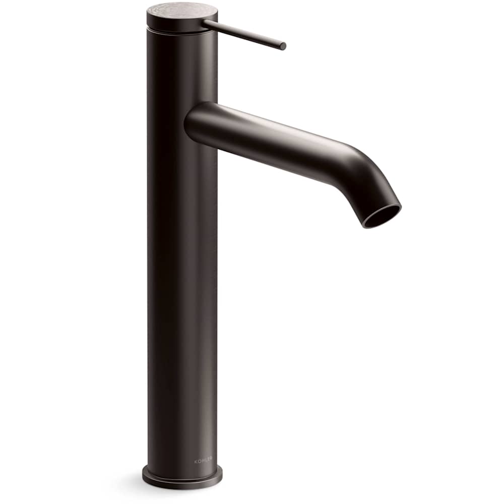 Components 1.2 GPM Vessel Single Hole Bathroom Faucet with Pop-Up Drain Assembly