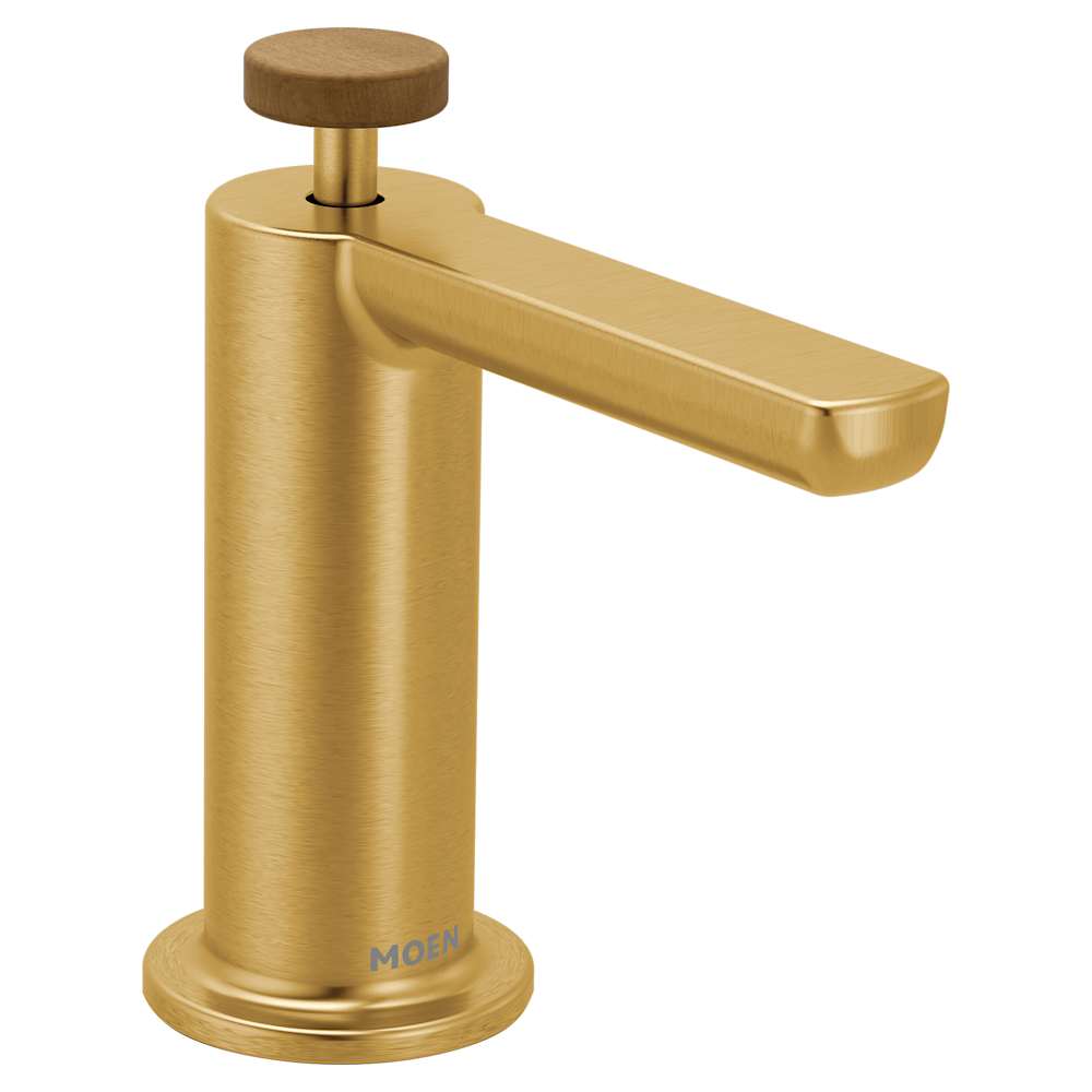 Moen 1.75 GPM Multi Function Hand Shower with Eco Performance and Slide Bar Brushed Gold