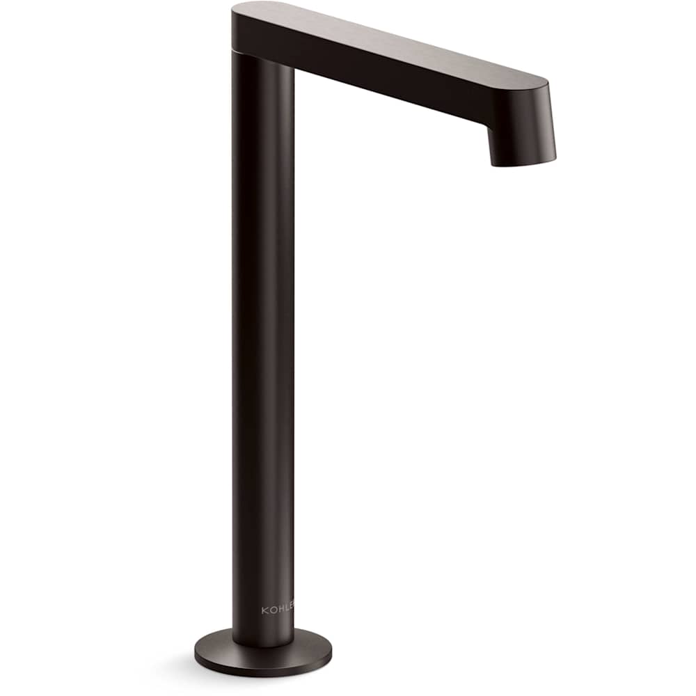 Components 1.2 GPM Vessel Widespread Bathroom Faucet with Row Design Spout and Drain Assembly - Less Handles
