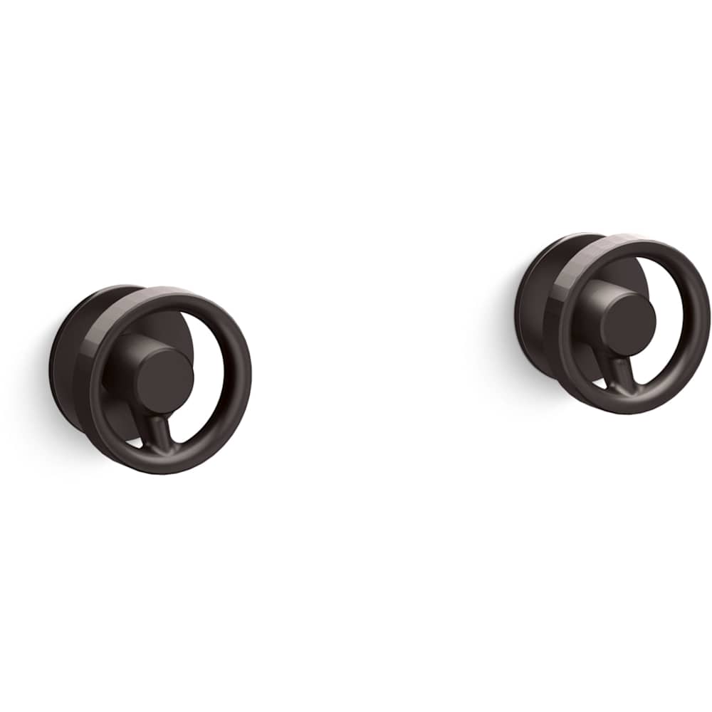 Components Wall Mount Wheel Handles Trim for Bathroom Faucet