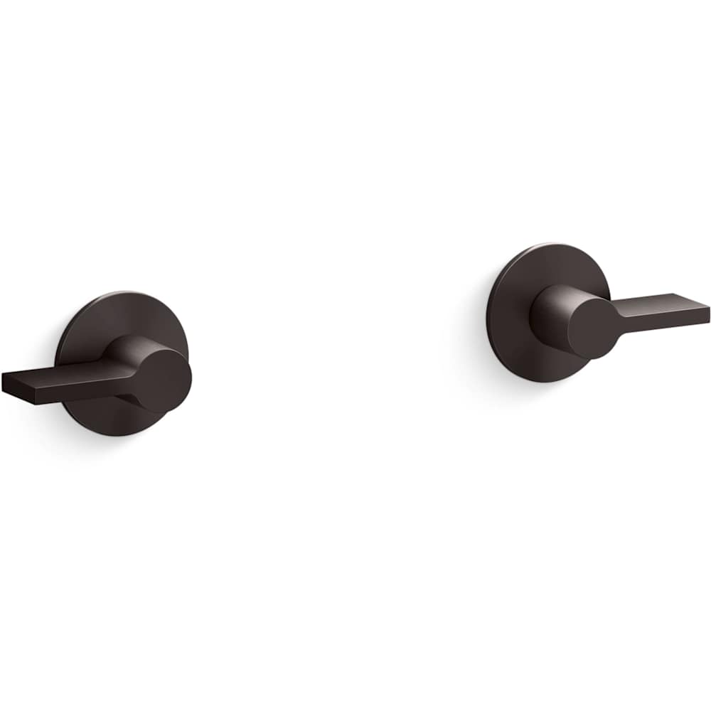 Components Wall Mount Lever Handles Trim for Bathroom Faucet