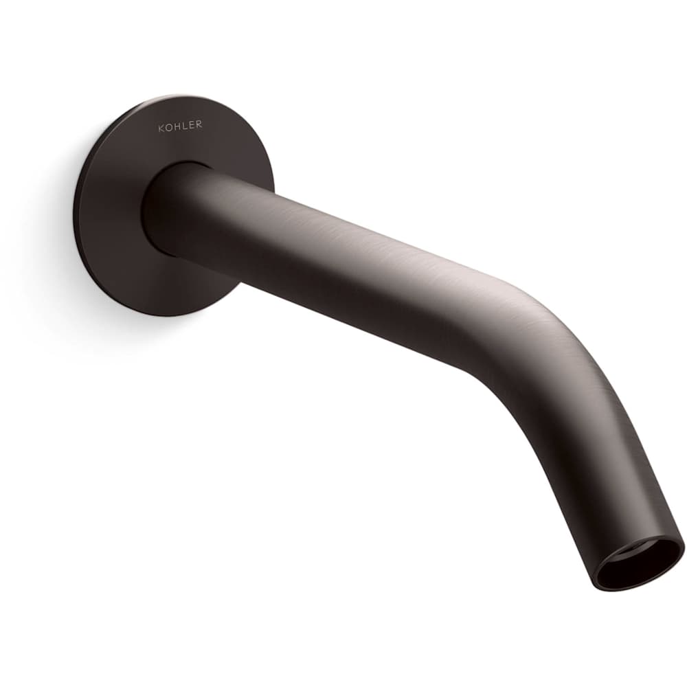 Components 1.2 GPM Wall Mounted Bathroom Faucet Spout with Tube Design - Less Handles