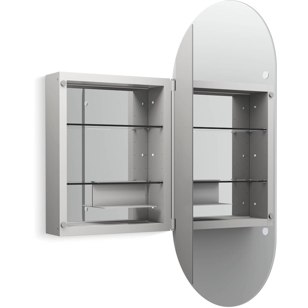 Verdera 20" x 40" Frameless Single Door Medicine Cabinet