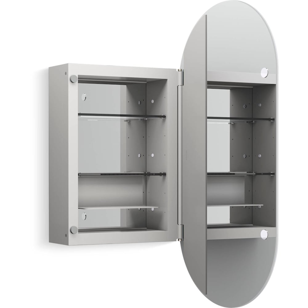 Verdera 15" x 30" Frameless Single Door Medicine Cabinet