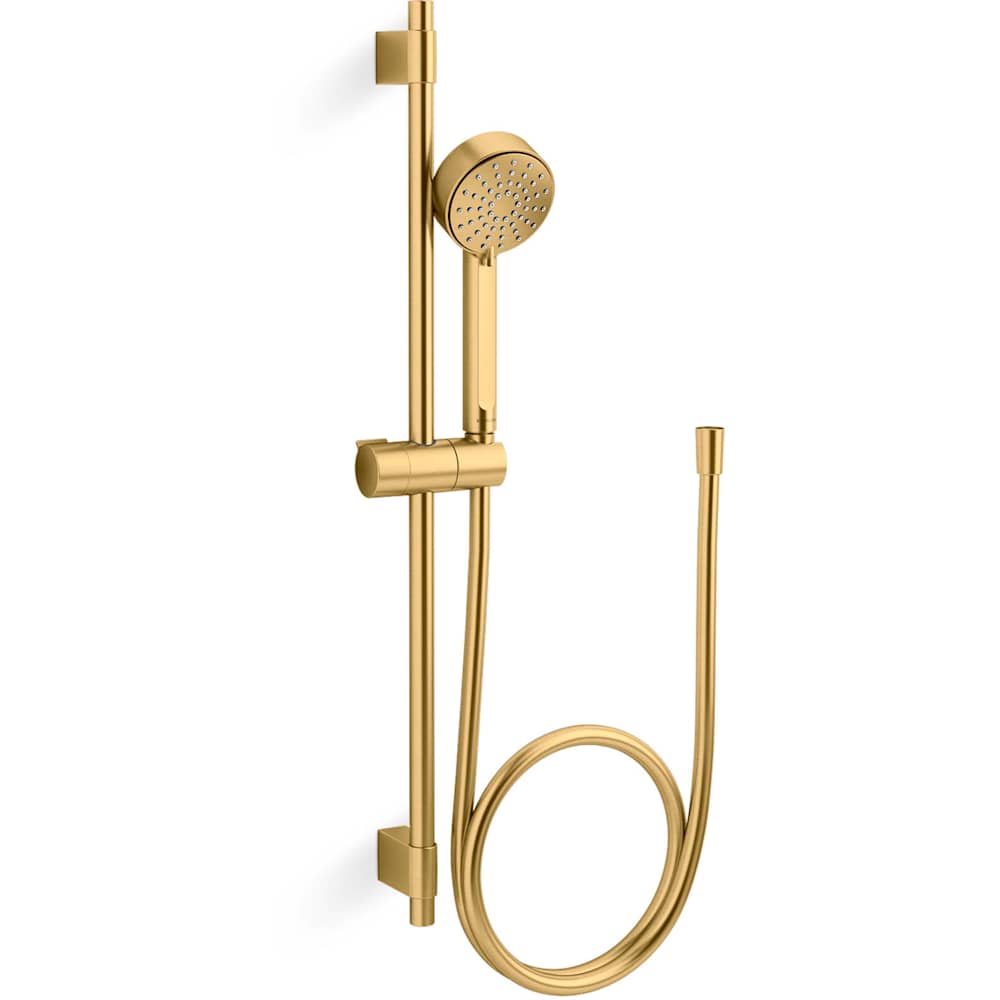 Elate 2.5 GPM Multi Function Hand Shower Package - Includes Slide Bar and Hose