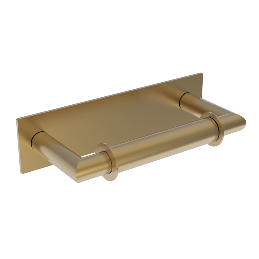 Metro Wall Mounted Toilet Paper Holder With Concealed Screws And Secure Mounting Assembly