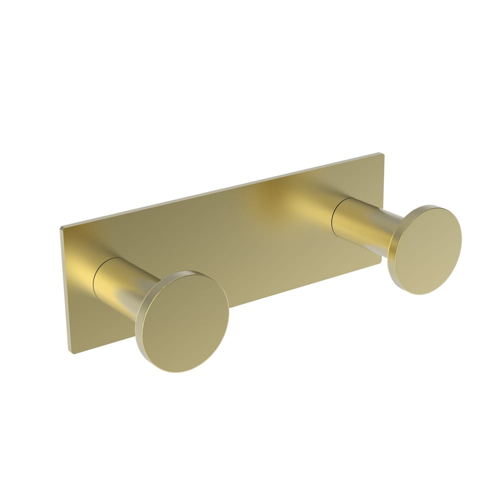 Metro Double Robe Hook With Secure Mounting Assembly